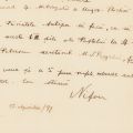 Arhiereul Nifon N. Ploeșteanu, scrisoare pentru părintele Antipa, 17 aprilie 1899