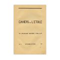 Publicația „Cahiers de l’etoile”, nr. 11, 1929, cu un articol despre C. Brâncuși