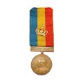 Întâiul rege al tuturor românilor încoronatu-sa la Alba Iulia, medalie din bronz, acordată arh. Victor Stephănescu
