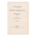 Vasile Alecsandri, Opere complete. Poesii, 3 volume colligate
