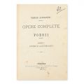 Vasile Alecsandri, Opere complete. Poesii, 3 volume colligate