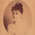 Maria von Vetsera, iubita principelui Rudolf, moștenitor al tronului Austro-Ungariei, fotografie de cabinet