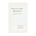 Hommage de la Sculpture a Brancusi et prix Emile de Coninck, 1957