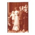 Principesa Maria alături de principii Carol și Nicolae, fotografie de mari dimensiuni, cu semnătură olografă, 1907