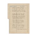 Ion U. Soricu, două poezii-manuscris, cca. 1948