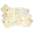 Colecție de 39 corespondențe trimise lui D. D. Roșca de Constantin Noica și alții, cca. 1970 