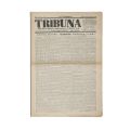 Publicația „Tribuna”, Anul I, Nr. 1, 24 ianuarie 1930