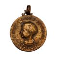 Mihai I regele României, medalion din bronz, gravor C. Kristescu