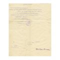 Adresă trimisă lui Emil Cioran de către Arhiepiscopia Ortodoxă, 1938