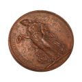Premiul Conservatorului de Muzică de la Geneva, medalie din bronz, gravor A. Bovy