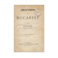 Ulysse de Marsillac, Guide du voyageur à Bucarest, cu planul orașului, [1873] - Piesă rară