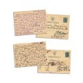 Sașa Pană, două cărți poștale olografe adresate soției sale, Mary-Ange, 1938-1940