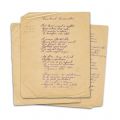 Ioan Nenițescu, Pui de lei + manuscrisul a două poezii incluse în volum