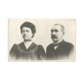 Matei și Silvia Eminescu, fotografie de epocă, cca. 1920
