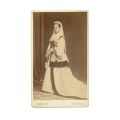 Regele George I al Greciei și regina Olga a Greciei, două fotografii format carte-de-visite, atelier fotografic P. Moraites