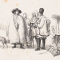 Michel Bouquet, Costumes de la Valachie - planșa 9, litografie, 1843