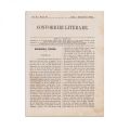 Publicația „Convorbiri Literare”, Anul VI, 1872-1873, cu „Egipetul” și „Sărmanul Dionis” de M. Eminescu și „Dumbrava Roșie” de V. Alecsandri