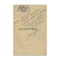 Cezar Petrescu, Luceafărul sau romanul lui Eminescu, 3 volume colligate, cu dedicație olografă