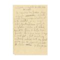 Emil Cioran, manuscris de 18 pagini - Cartea Amăgirilor