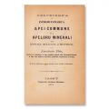Descrierea și întrebuințarea apei comune și a apelor minerale din România, 1874