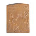 Expoziția Generală Română din 1906, plachetă din bronz, gravori R. Cizek și Resch