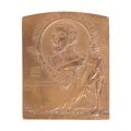 Expoziția Generală Română din 1906, plachetă din bronz, gravori R. Cizek și Resch