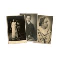 Arthur Rubinstein, Maria Cebotari, Gheorghe Folescu, 3 fotografii semnate olograf
