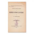 Două broșuri referitoare la București, 1896-1947, cu dedicații olografe 