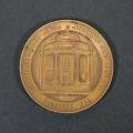 Frații Minovici - Institutul Medico-Legal „Profesor Mina Minovici”, medalie din bronz patinat, 1938, gravor Emil Wilhelm Becker 
