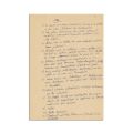 Lucian Blaga, notele operei Faust, manuscris