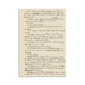 Lucian Blaga, notele operei Faust, manuscris