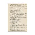 Lucian Blaga, notele operei Faust, manuscris