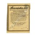 C. Stoianovici, act privind acțiuni nominative la Societatea Leonida & Co, 1940-1942