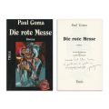 Paul Goma, Die Rote Messe, 1984, cu dedicație