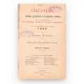Calendar iulian, gregorian și popular român pe anul 1888