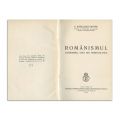 C. Rădulescu-Motru, Românismul, 1936, exemplar bibliofil, cu dedicație către Victor Vâlcovici