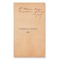 Aurel Scurtu, Almanach Hygeia - special pentru medici, farmaciști, chimiști, naturaliști și veterinari, 1906, cu dedicație 
