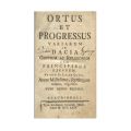 Andrei Ilia, Ortus et progressus variarum in Dacia, Cluj, 1764 
