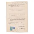 Extrasul certificatului de cununie al lui Ioan V. Socec și Marie Therese Baier, 1941