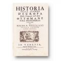 Beregan Nicolò, Istoria războaielor din Europa de la apariția armatelor otomane în Ungaria în anul 1683, 1698, 2 volume