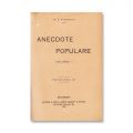 Theodor D. Speranția, Anecdote populare, două volume, 1905