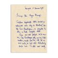 Perpessicius, scrisoare pentru Eugen Frunză, 5 ianuarie 1961