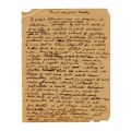 Mircea Eliade, scrisoare olografă către directorul Ziarului Științelor și Călătoriilor 