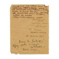 Mircea Eliade, scrisoare olografă către directorul Ziarului Științelor și Călătoriilor 