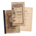 Doine + Literatură și obiceiuri populare + Cântice și ’ndouă isturii aleapte, 3 volume, 1892 - 1912