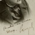 I. L. Caragiale, fotografie de epocă cu dedicație, 1901, piesă rară