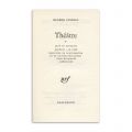 Eugène Ionesco, Théâtre, vol. V, 1974, cu dedicație