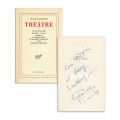 Eugène Ionesco, Théâtre, vol. V, 1974, cu dedicație