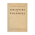 Victor Eftimiu, manuscris poezie + volum cu dedicație olografă, 1942