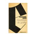 Constantin Noica, Despărțirea de Goethe, 1976, cu dedicație